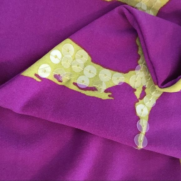 Rampage Tie Dye Pink Dress Ruffle Top Abstract Psychedelic Artsy - Picture 8 of 9